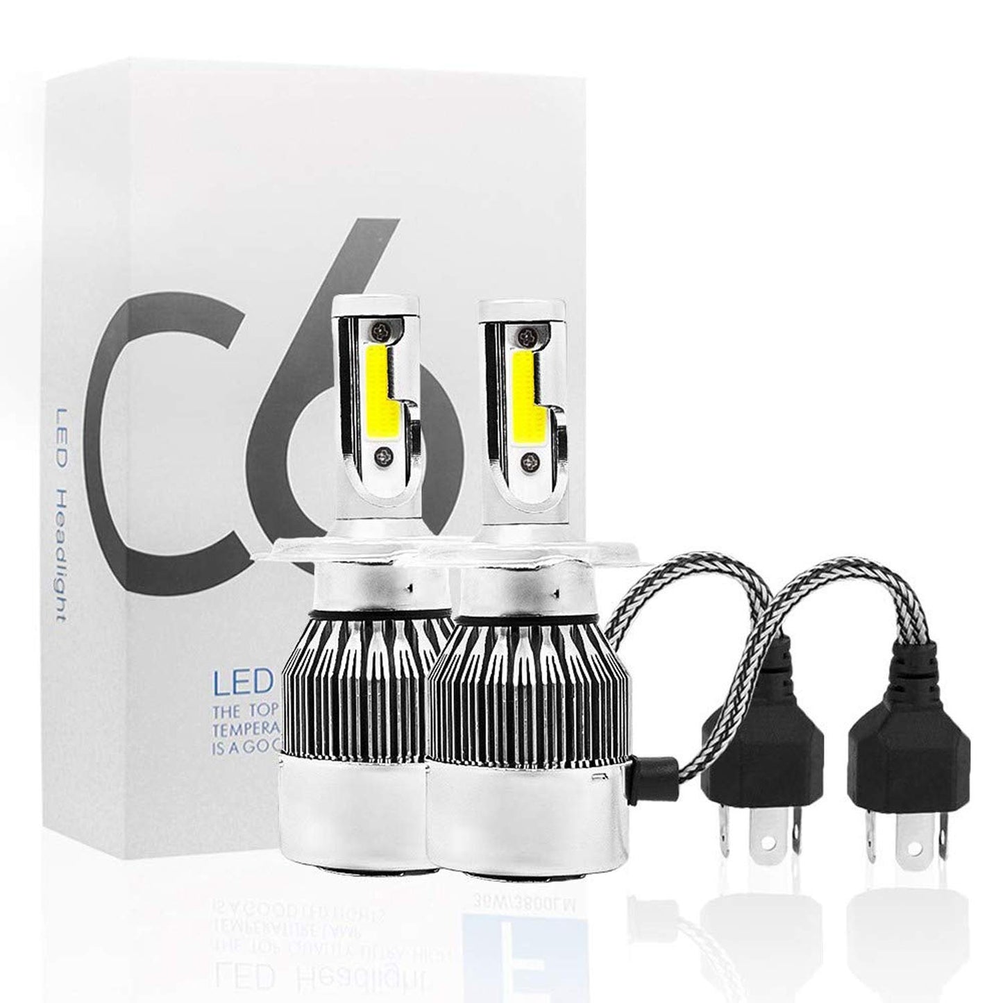 C6 LED Headlights H4